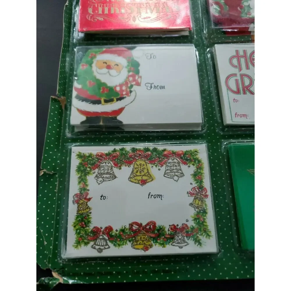 Vintage Luxury Gift Trims Christmas Gift Tags 40 Pieces New in Package RARE‎